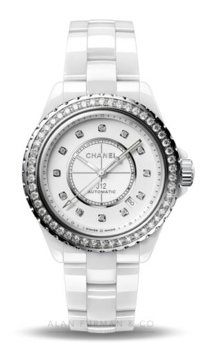 Chanel J12 Diamond Bezel Watch Caliber 12.1 (Ref. H7189)