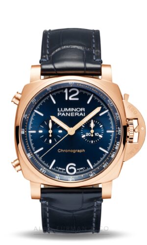Panerai Luminor Chrono Goldtech™ Blu Notte (Ref. PAM01111)