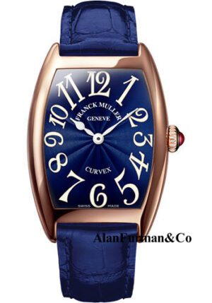 Franck Muller 18K RG Model 1752 QZ 5N BLUE
