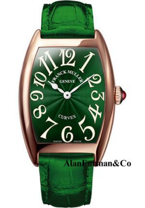 Franck Muller 18K RG Model 1752 QZ 5N GREEN