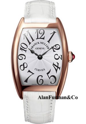Franck Muller 18K RG Model 1752 QZ 5N WHITE WHITE