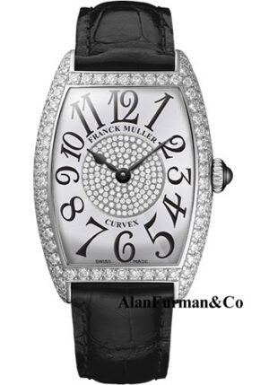 Franck Muller 18K WG Model 1752 QZ D 1P OG WHITE BLACK