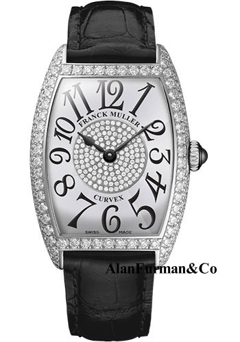 Franck Muller Platinum Model 1752 QZ D 1P PT WHITE BLACK