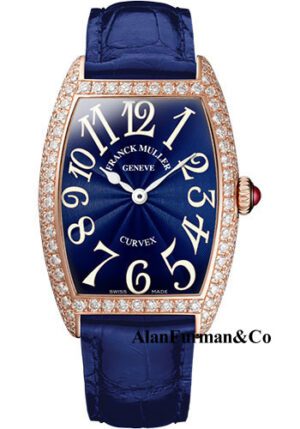 Franck Muller 18K RG Model 1752 QZ D 5N BLUE
