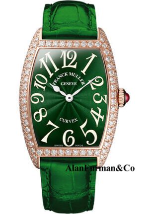 Franck Muller 18K RG Model 1752 QZ D 5N GREEN