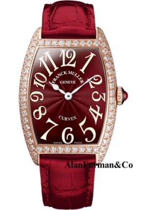 Franck Muller 18K RG Model 1752 QZ D 5N RED