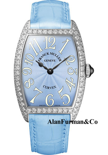 Franck Muller SS Model 1752 QZ D AC PASTEL BLUE