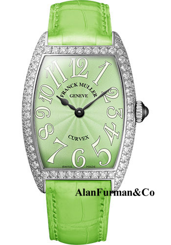 Franck Muller SS Model 1752 QZ D AC PASTEL GREEN