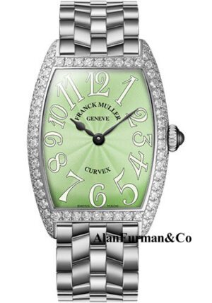 Franck Muller Platinum Model 1752 QZ D O PT PASTEL GREEN