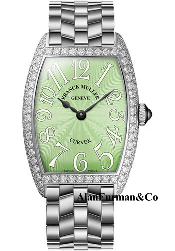 Franck Muller Platinum Model 1752 QZ D O PT PASTEL GREEN