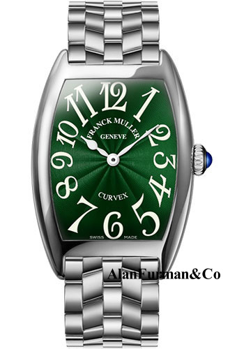 Franck Muller 18K WG Model 1752 QZ O OG GREEN