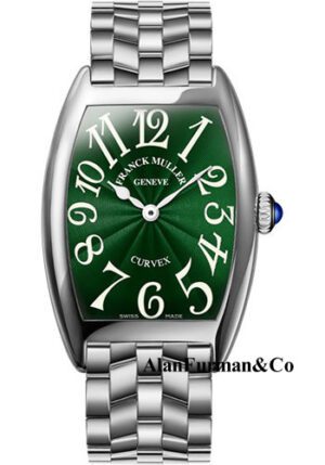 Franck Muller Platinum Model 1752 QZ O PT GREEN
