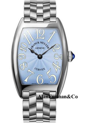 Franck Muller Platinum Model 1752 QZ O PT PASTEL BLUE