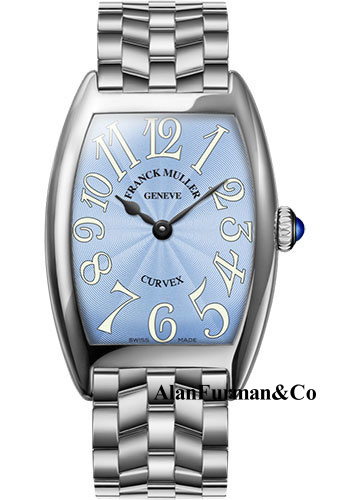 Franck Muller Platinum Model 1752 QZ O PT PASTEL BLUE