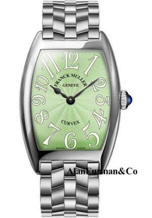 Franck Muller Platinum Model 1752 QZ O PT PASTEL GREEN