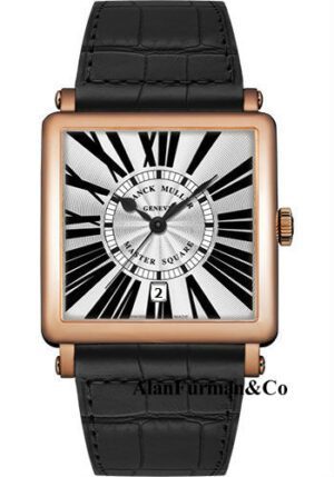 Franck Muller 18K RG Model 6000 H SC DT R 5N White Black