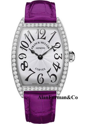 Franck Muller SS Model 6852 QZ DP AC WHITE PURPLE