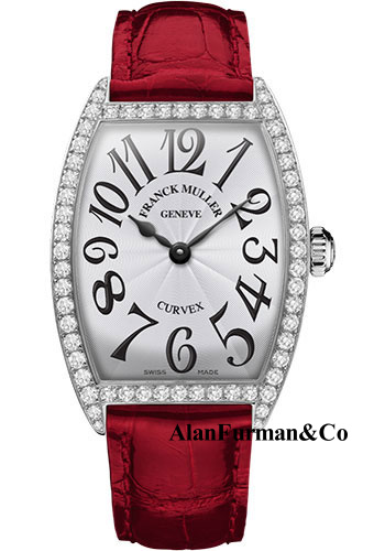 Franck Muller SS Model 6852 QZ DP AC WHITE RED