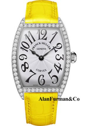Franck Muller SS Model 6852 QZ DP AC WHITE YELLOW