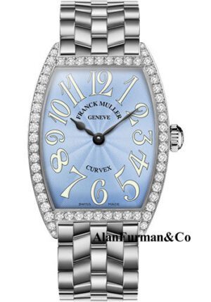 Franck Muller SS Model 6852 QZ DP O AC PASTEL BLUE