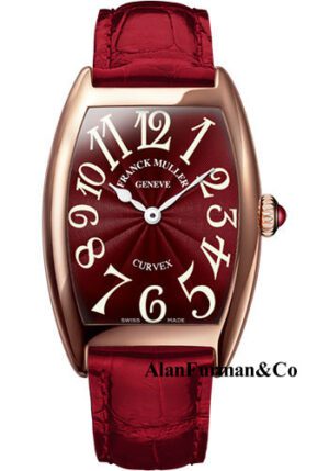 Franck Muller 18K RG Model 7502 QZ 5N RED