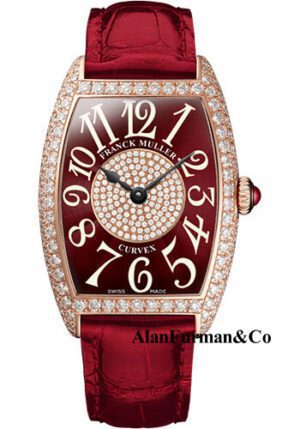 Franck Muller 18K RG Model 7502 QZ D 1P 5N RED