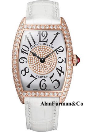 Franck Muller 18K RG Model 7502 QZ D 1P 5N WHITE WHITE