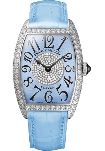 Franck Muller Platinum Model 7502 QZ D 1P PT PASTEL BLUE