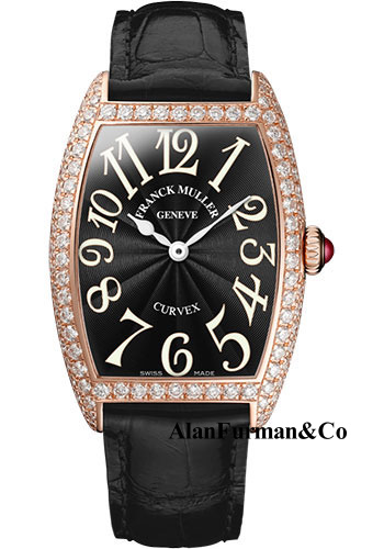 Franck Muller 18K RG Model 7502 QZ D 5N BLACK