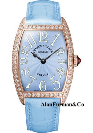 Franck Muller 18K RG Model 7502 QZ D 5N PASTEL BLUE