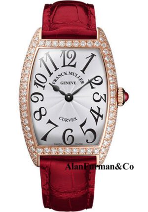 Franck Muller 18K RG Model 7502 QZ D 5N WHITE RED