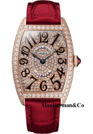 Franck Muller 18K RG Model 7502 QZ D CD 5N RED