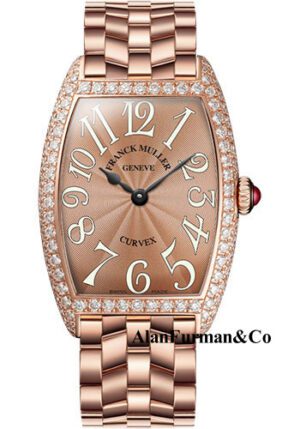 Franck Muller 18K RG Model 7502 QZ D O 5N BRONZE