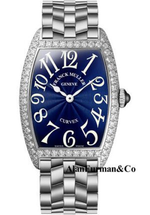 Franck Muller 18K WG Model 7502 QZ D O OG BLUE