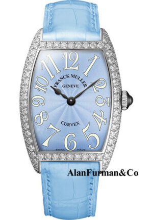 Franck Muller Platinum Model 7502 QZ D PT PASTEL BLUE