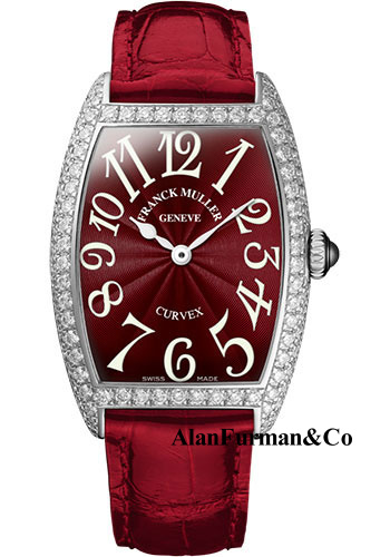 Franck Muller Platinum Model 7502 QZ D PT RED