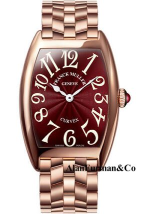 Franck Muller 18K RG Model 7502 QZ O 5N RED