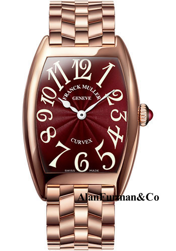 Franck Muller 18K RG Model 7502 QZ O 5N RED