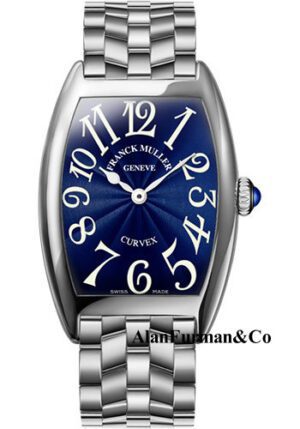 Franck Muller 18K WG Model 7502 QZ O OG BLUE