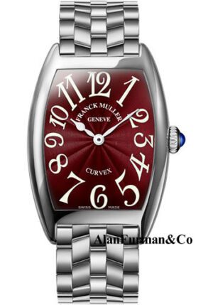 Franck Muller 18K WG Model 7502 QZ O OG RED