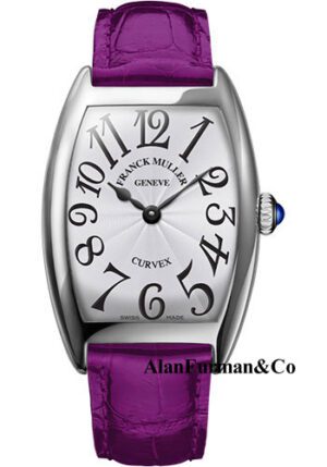 Franck Muller 18K WG Model 7502 QZ OG WHITE PURPLE