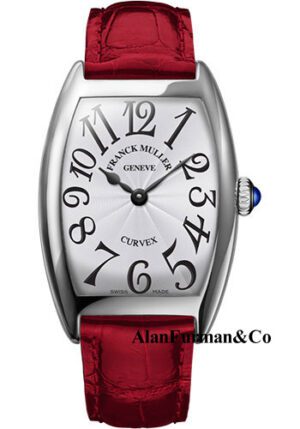 Franck Muller 18K WG Model 7502 QZ OG WHITE RED