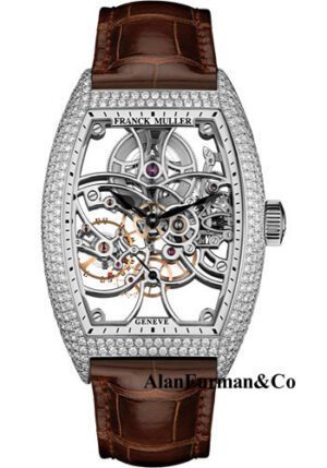 Franck Muller 18K WG Model 8880 B S6 SQT D OG BROWN