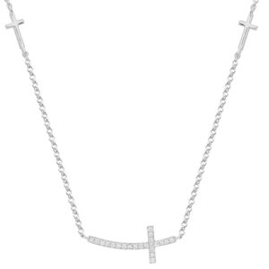 Diamond Necklace 14K WG .06cttw Model AFC-658LTW06