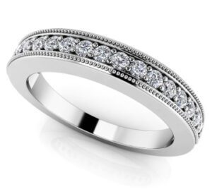 Diamond Ring 14K White Gold .25cttw Model AFC-MS108-W