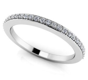Diamond Ring 14K White Gold .20cttw Model AFC-MS195-W