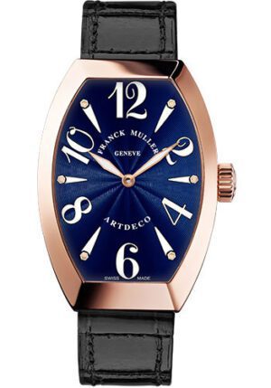Franck Muller 18K RG 36mm Model 11002 H QZ 5N Blue