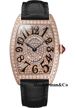 Franck Muller 18K RG Model 1752 QZ D CD 5N BLACK