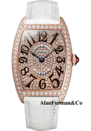 Franck Muller 18K RG Model 1752 QZ D CD 5N WHITE