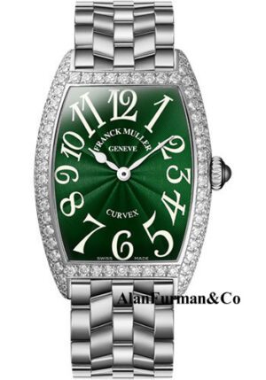Franck Muller 18K WG Model 1752 QZ D O OG GREEN
